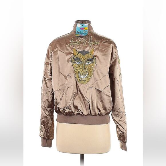 Laurel and Hector embroidered punk devil jacket, size small - Picture 1 of 13